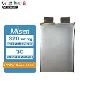 MISEN Semi-Solid Lithium Battery Pouch Cell 66Ah 67Ah Zelle mit hoher Energiedichte