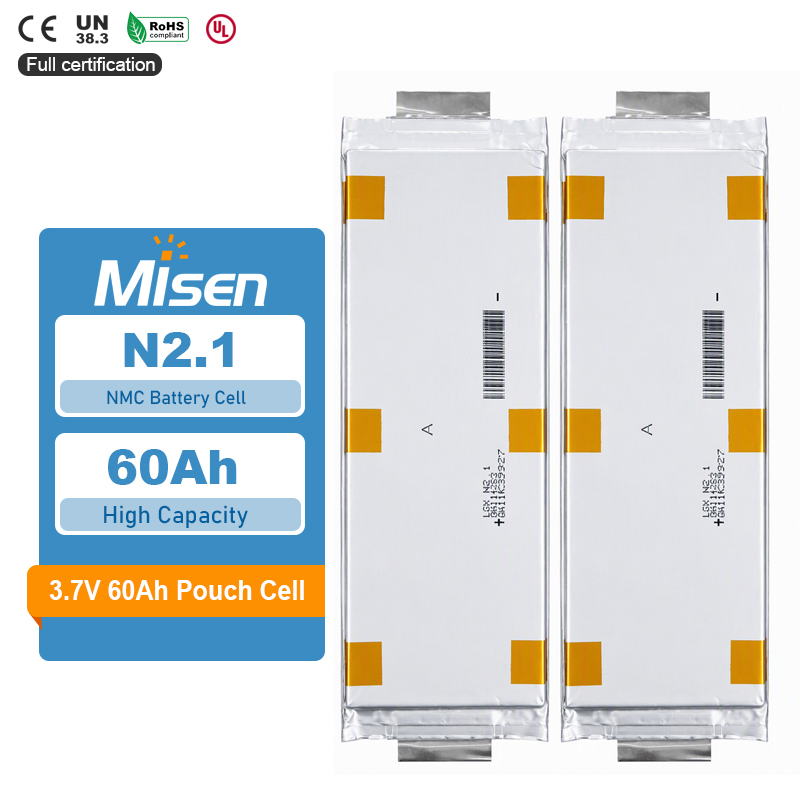 Cella batteria ricaricabile NCM LG N2.1 da 3,7 V 60 Ah