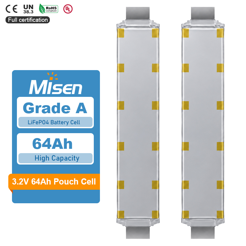 C&eacute;lula de bater&iacute;a recargable de la bolsa de PFC LG64 3.2V 64Ah 204Wh