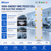 Misen 119Ah NMC-zakcel – 3,7 V 440,3 Wh hoog-energetische EV-batterijcel